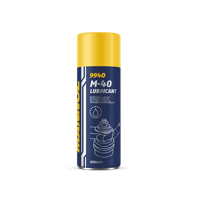 Антикоррозийное очищающее средство (аэрозоль) 9940 MANNOL M-40 LUBRICANT 400 мл. MANNOL 9940