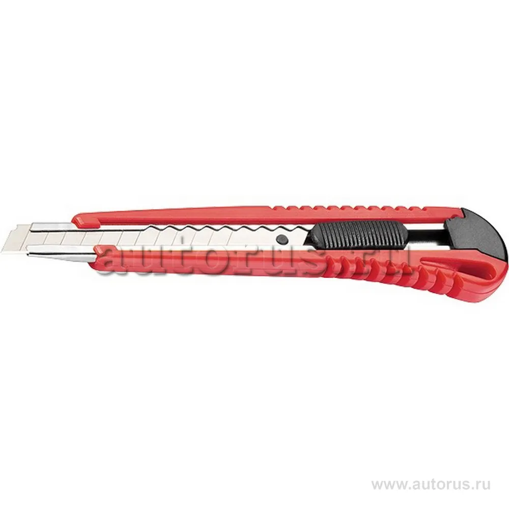 Нож, 9 мм, выдвижное лезвие, металлическая направляющая MATRIX 78909 MATRIX 78909