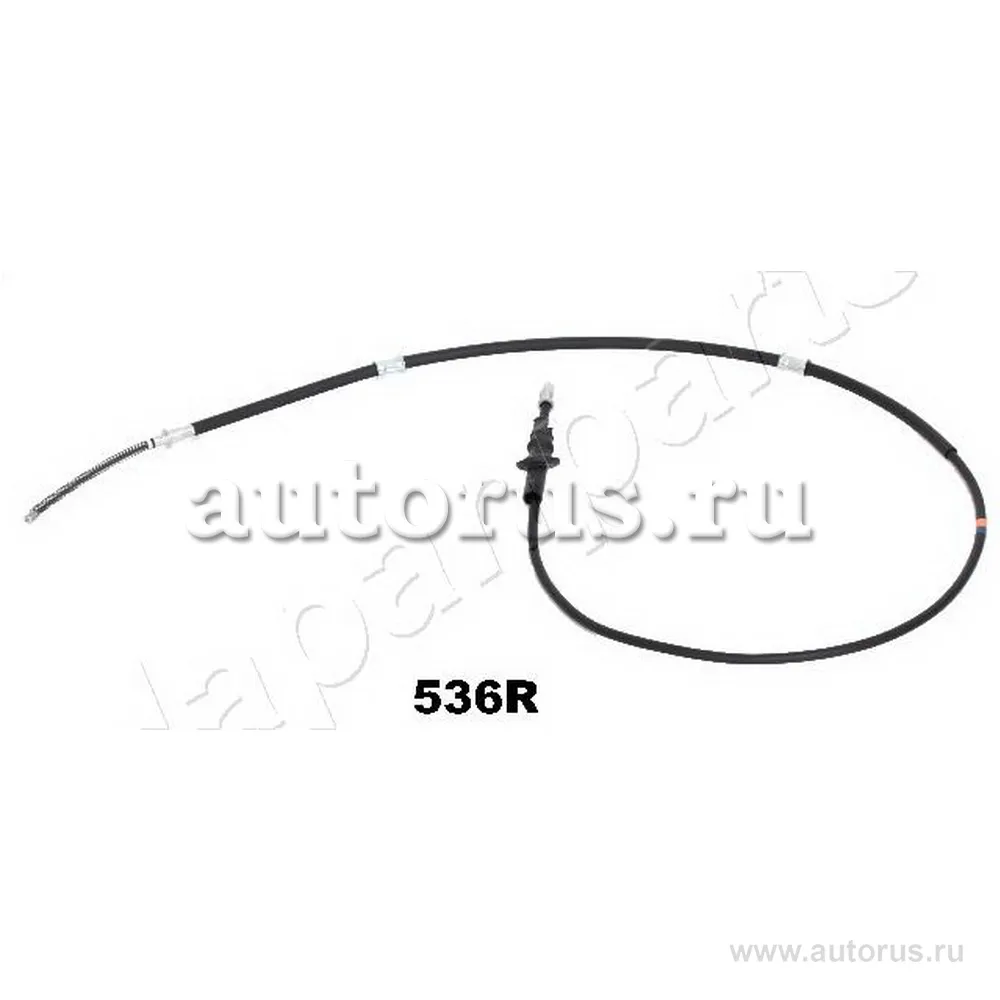 Трос ручного тормоза JAPANPARTS BC536R