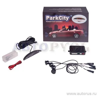 Парковочный радар PARKCITY RIGA , 4 датчика, black