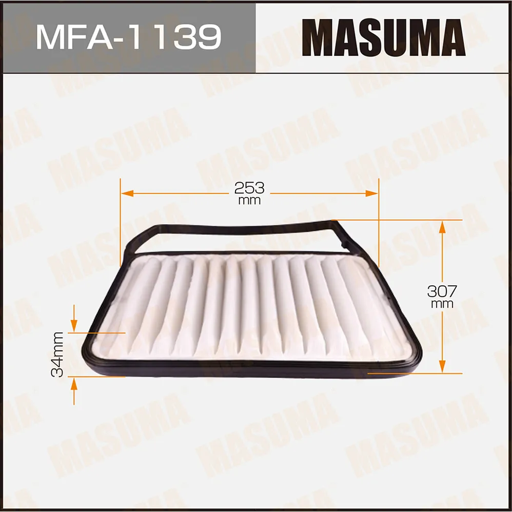 Фильтр воздушный TOYOTA bB MASUMA MFA-1139
