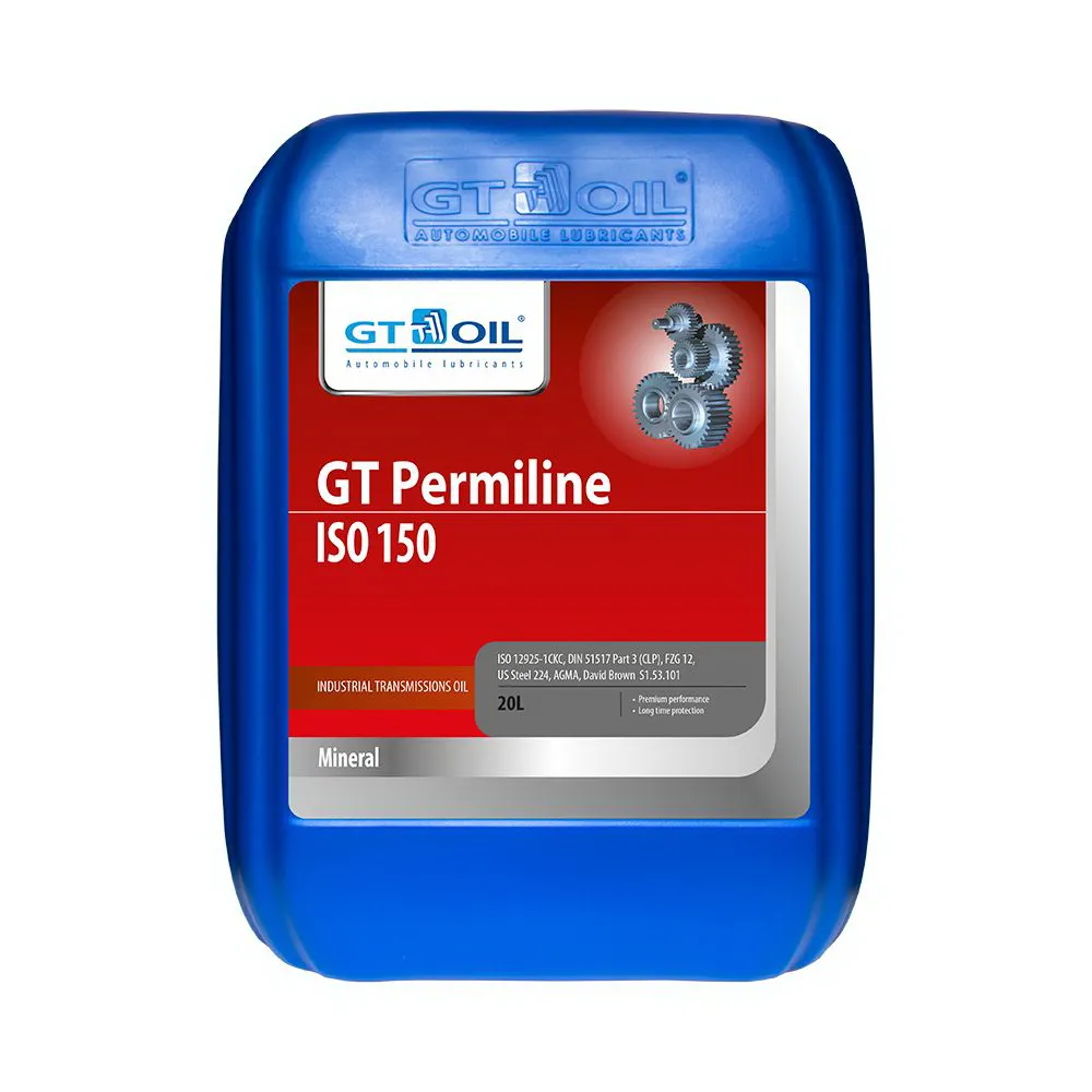 Масло индустриальное GT OIL GT Permiline ISO 150 минеральное 20 л 8717455002994