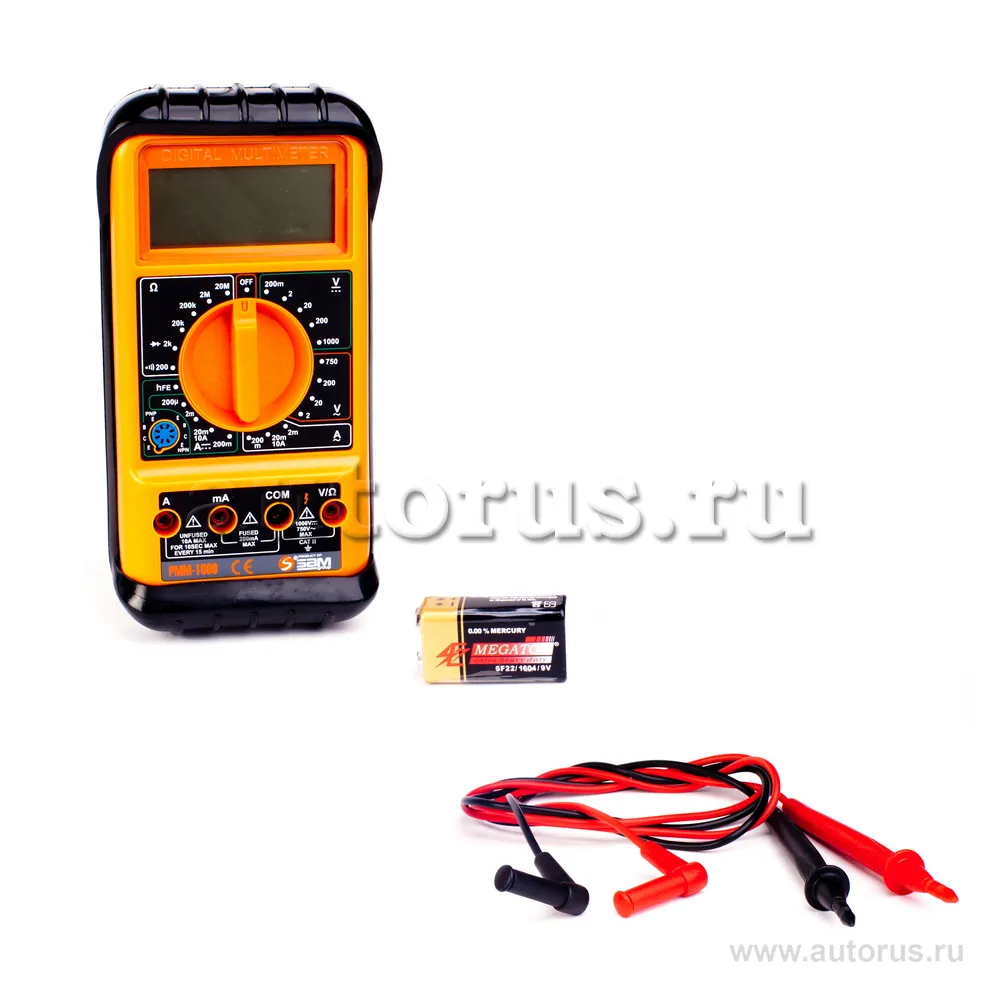 Мультиметр цифровой 1000В 91278890 SBM Group PMM-1000