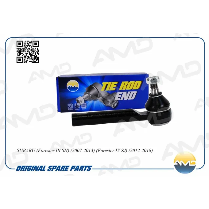 Наконечник рулевой L=R SUBARU Forester III/Impreza 07->/Legacy 09-> AMD AMD.TE611