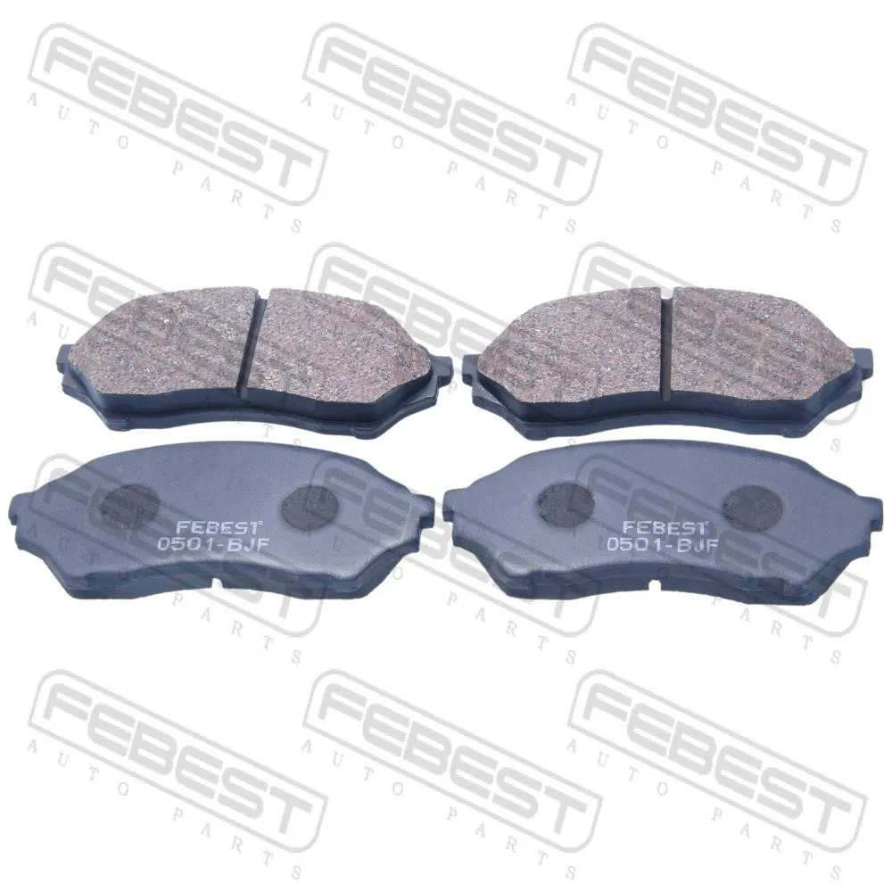 Колодки тормозные передние FEBEST 0501-BJF