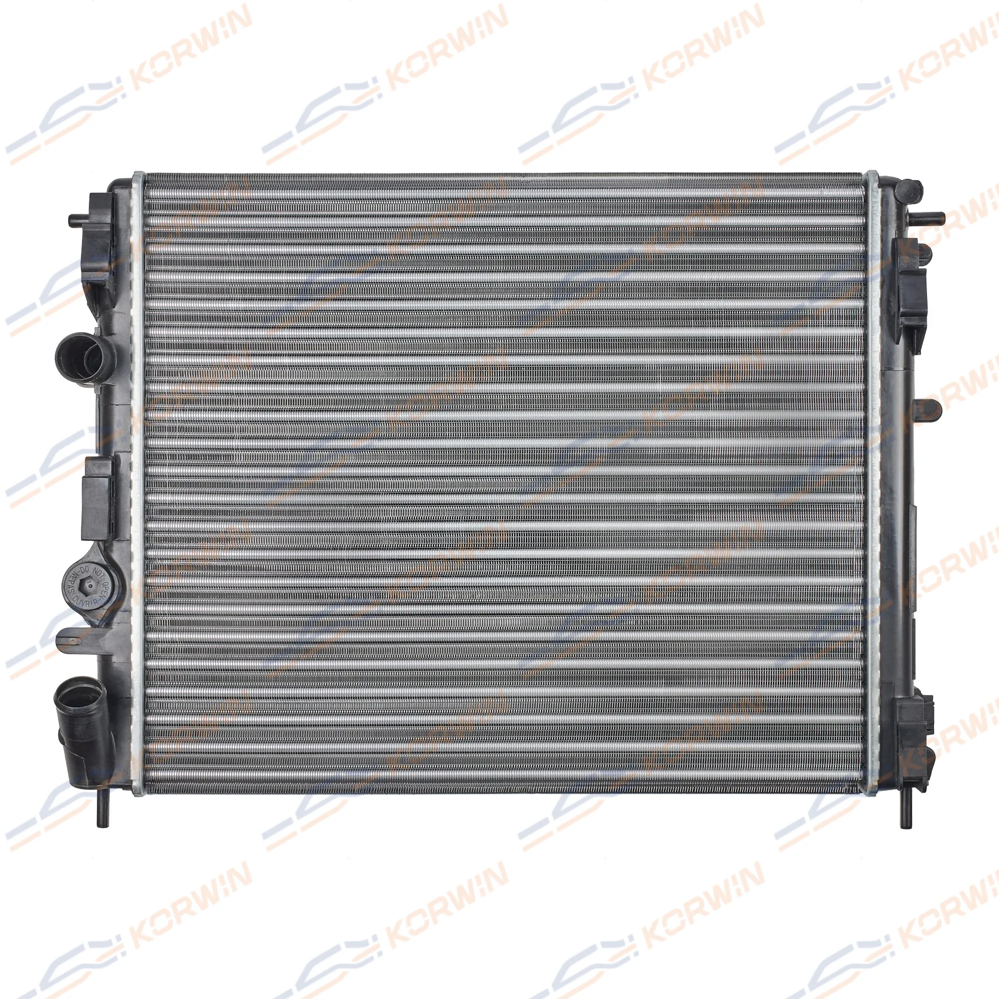 Радиатор охлаждения Renault Logan (04-) MT 1.4/1.6 +АС сборный KORWIN KWKB2053