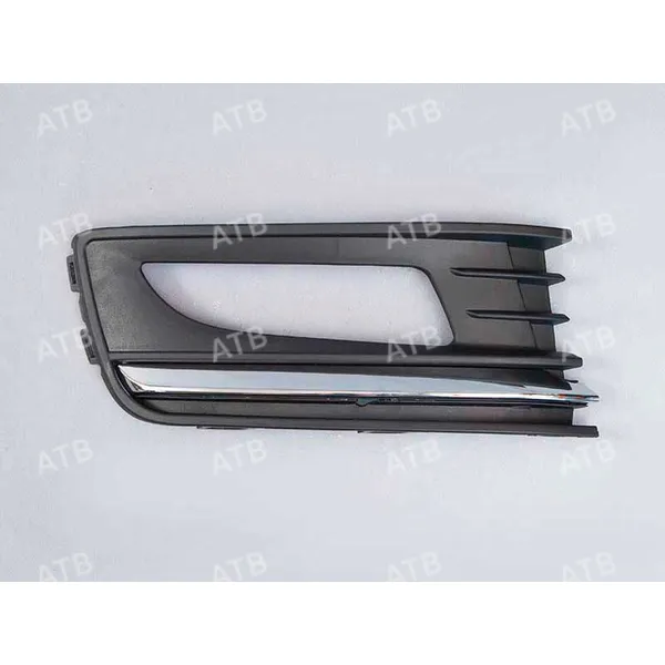 Рамка ПТФ Volkswagen Polo 5 2014-2020 рестайлинг под хром накладку правая ATB 1AVP50KAXR