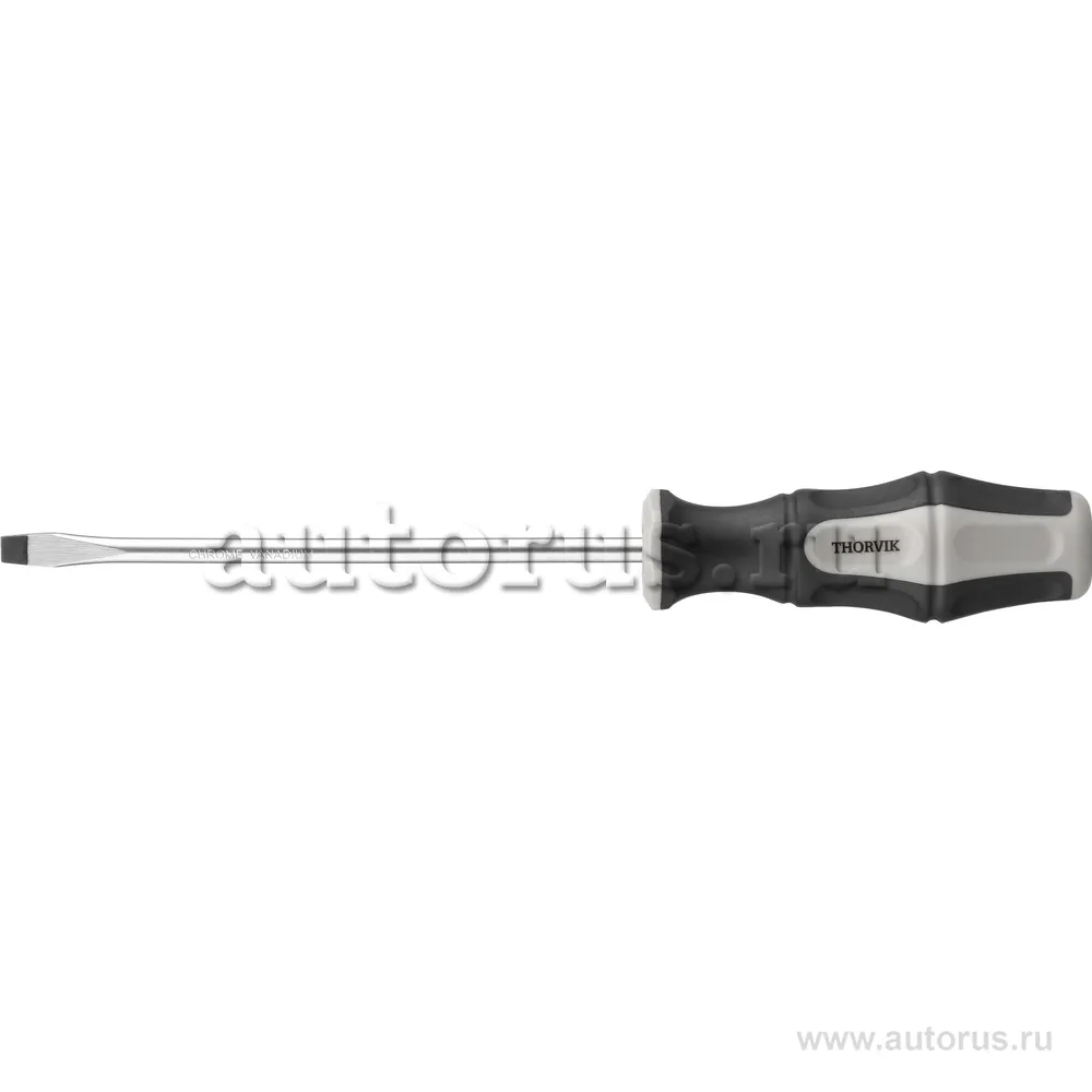 Отвертка шлицевая SL6x200 мм THORVIK SDL6200
