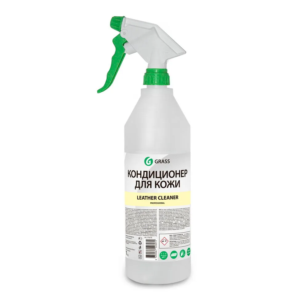 Очиститель обивки Кондиционер для кожи Leather Cleaner professional (с проф. триггером)