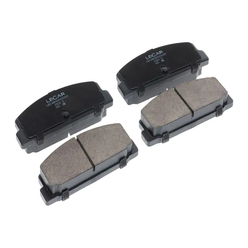 Тормозные колодки дисковые; Задние; сист. Akebono / Mazda 6 07- LECAR LECAR000322201