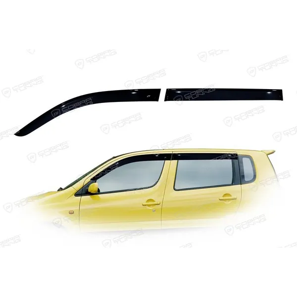 Дефлектора на окна Daihatsu YRV 2000-2006EuroStandard деф.окон Cobra Tuning DE50200