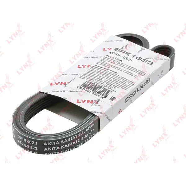 Ремень поликлиновый LYNXauto 6PK1633