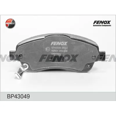 Колодки передние FENOX BP43049