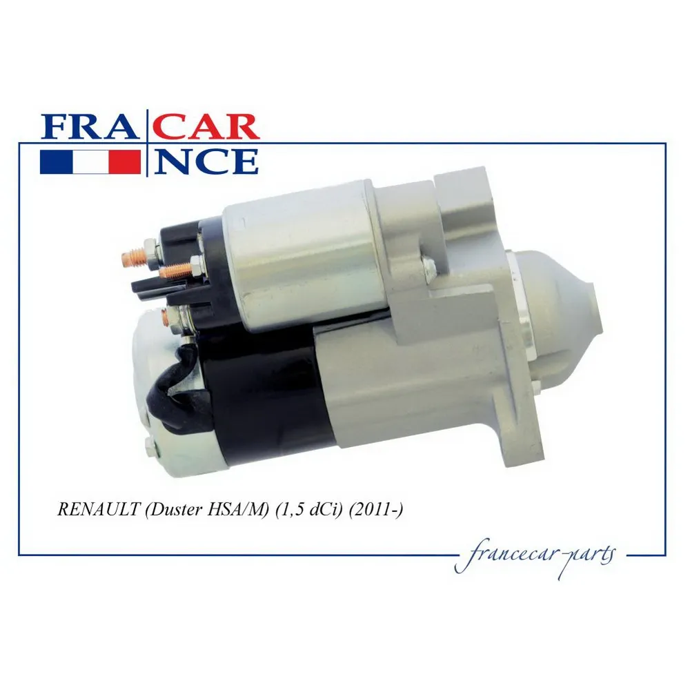 Стартер (12V/1,1kW) RENAULT Logan/Kangoo/Megane II /P=1.1kW FRANCECAR FCR211065