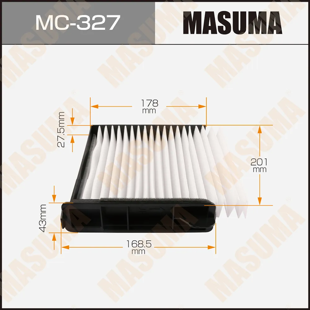 Фильтр салонный NISSAN CUBE MASUMA MC-327