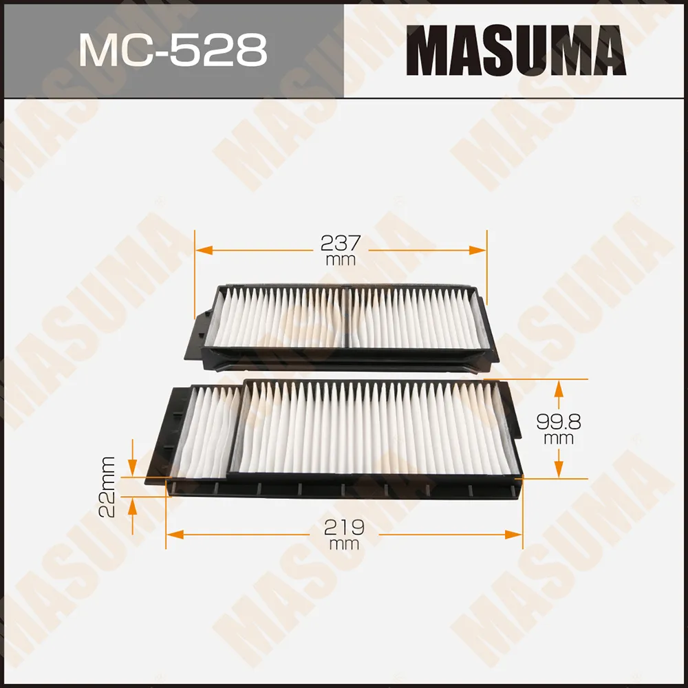Фильтр салона (AC-405E) MASUMA MC528