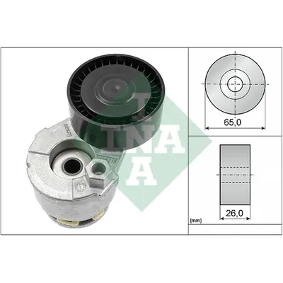 Ролик натяжной ремня ГРМ NISSAN/RENAULT mot.1,5DCI INA 534 0269 10