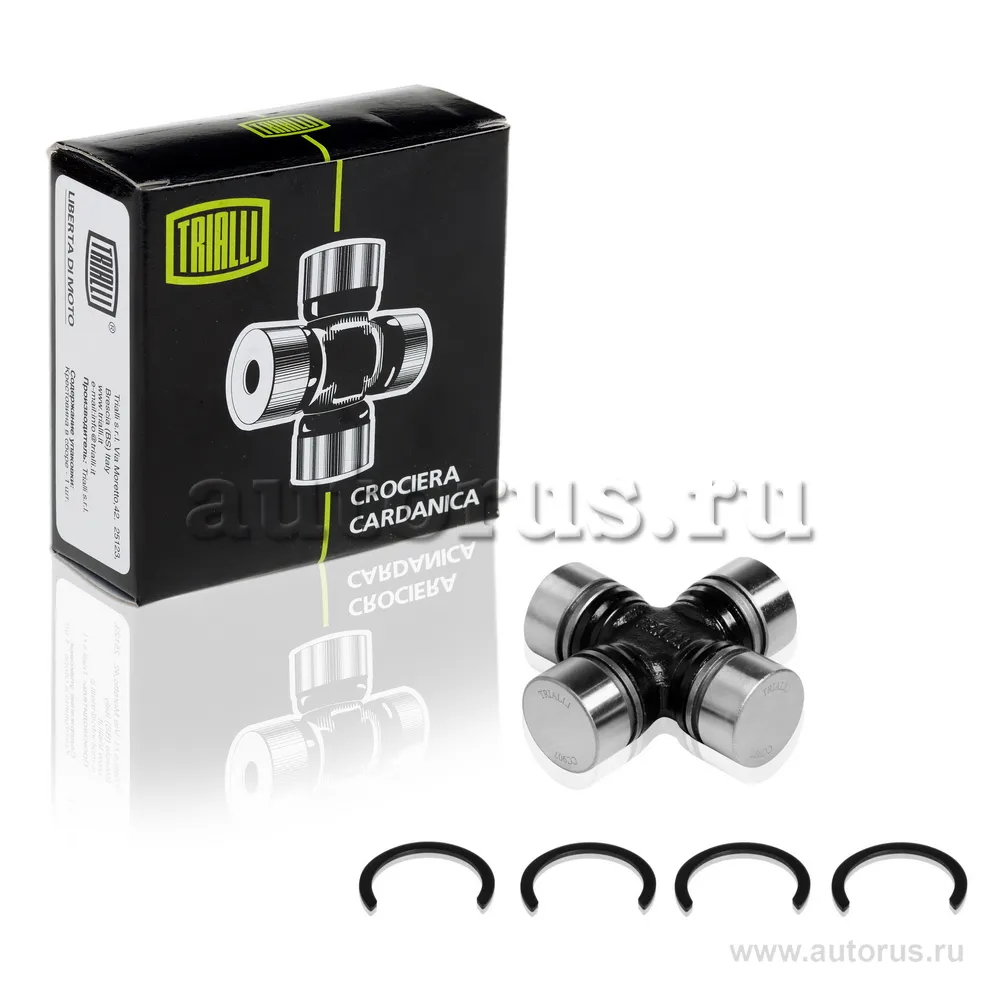 Крестовина для а/м МАЗ, КрАЗ, Урал рулевая (28x42.5x73) TRIALLI CC 907