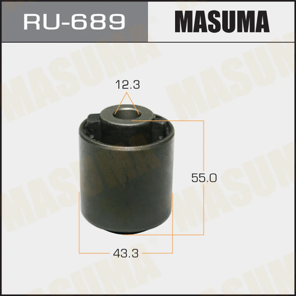Сайлентблок задней цапфы mazda cx-5 11 MASUMA RU689
