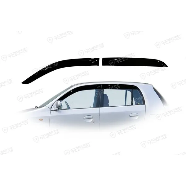Дефлектора на окна Hyundai Atos Prime 1999-2008EuroStandard деф.окон Cobra Tuning HE25299
