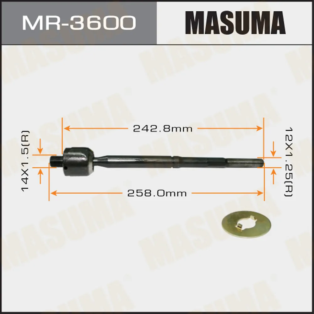 Рулевая тяга TOYOTA ECHO VERSO MASUMA MR-3600