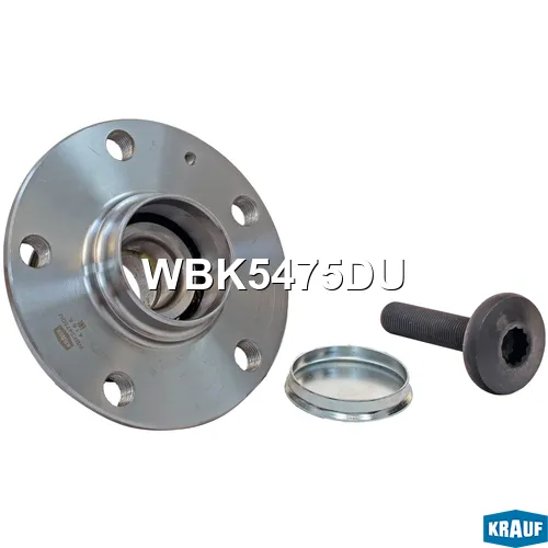 Ступица в сборе [задн, MSR, Kit] AUDI A3 (8P1,8PA,8P7,8V1,8VK,8VA,8VF,8VS,8VM,8V7,8VE), Q2 (GAB) / S KRAUF WBK5475DU