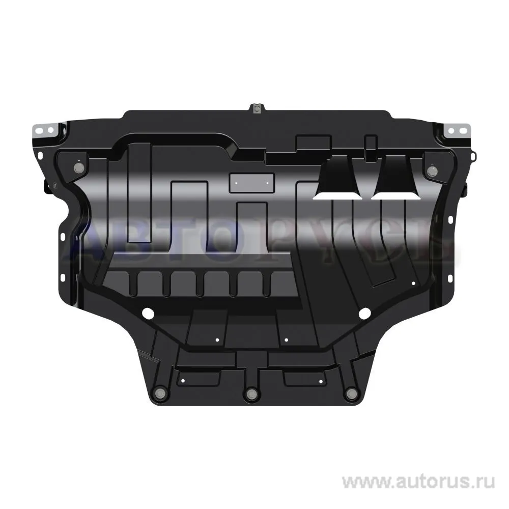 Защита картера двигателя и КПП SHERIFF VW Golf VII/Passat B8 Alltrack DSG/AT/MT, 2012 - 21.2680