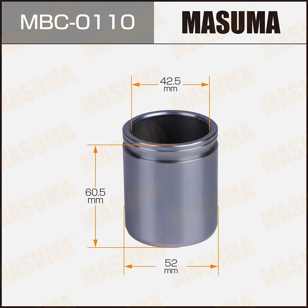 Поршень тормозного суппорта d-52 MASUMA, P526001 front MASUMA MBC0110
