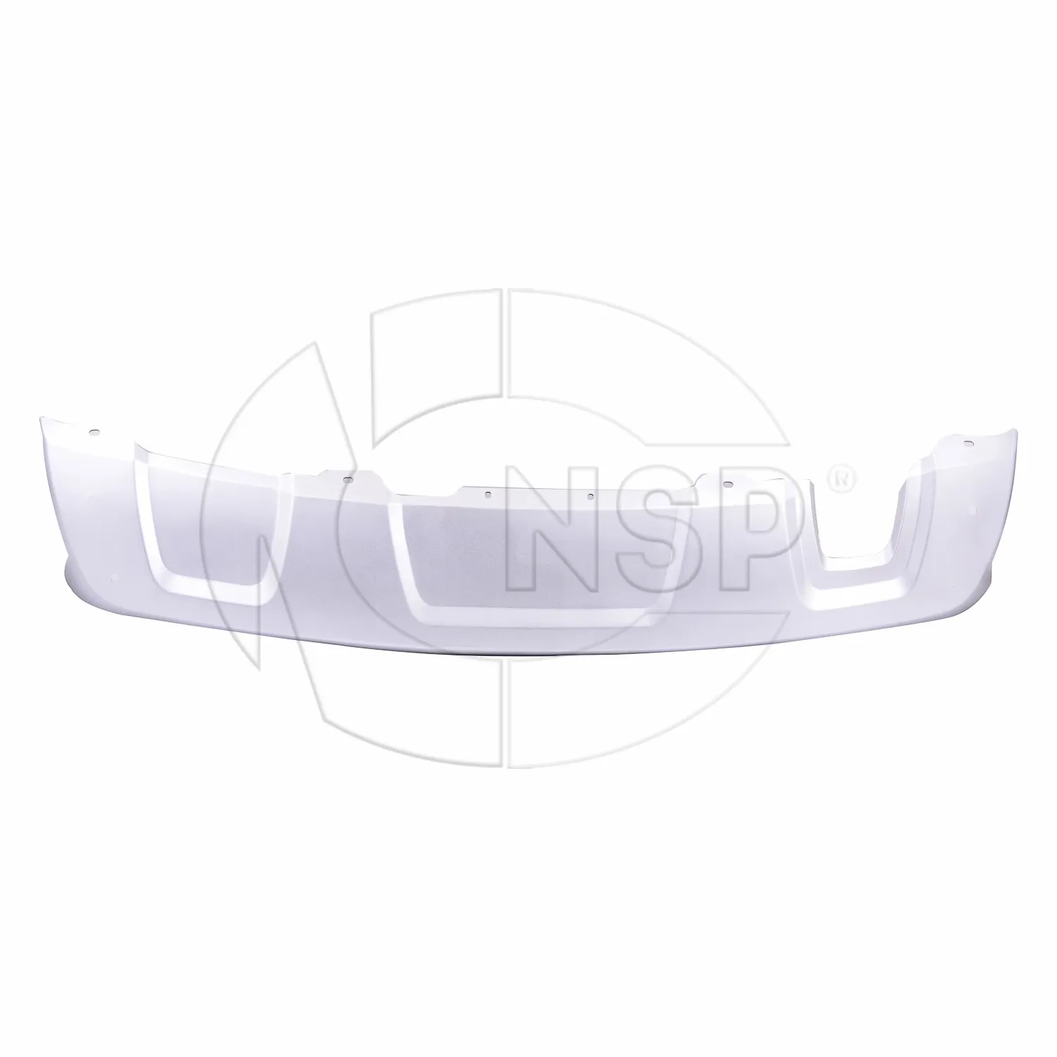Накладка бампера заднего RENAULT Duster (серебро)