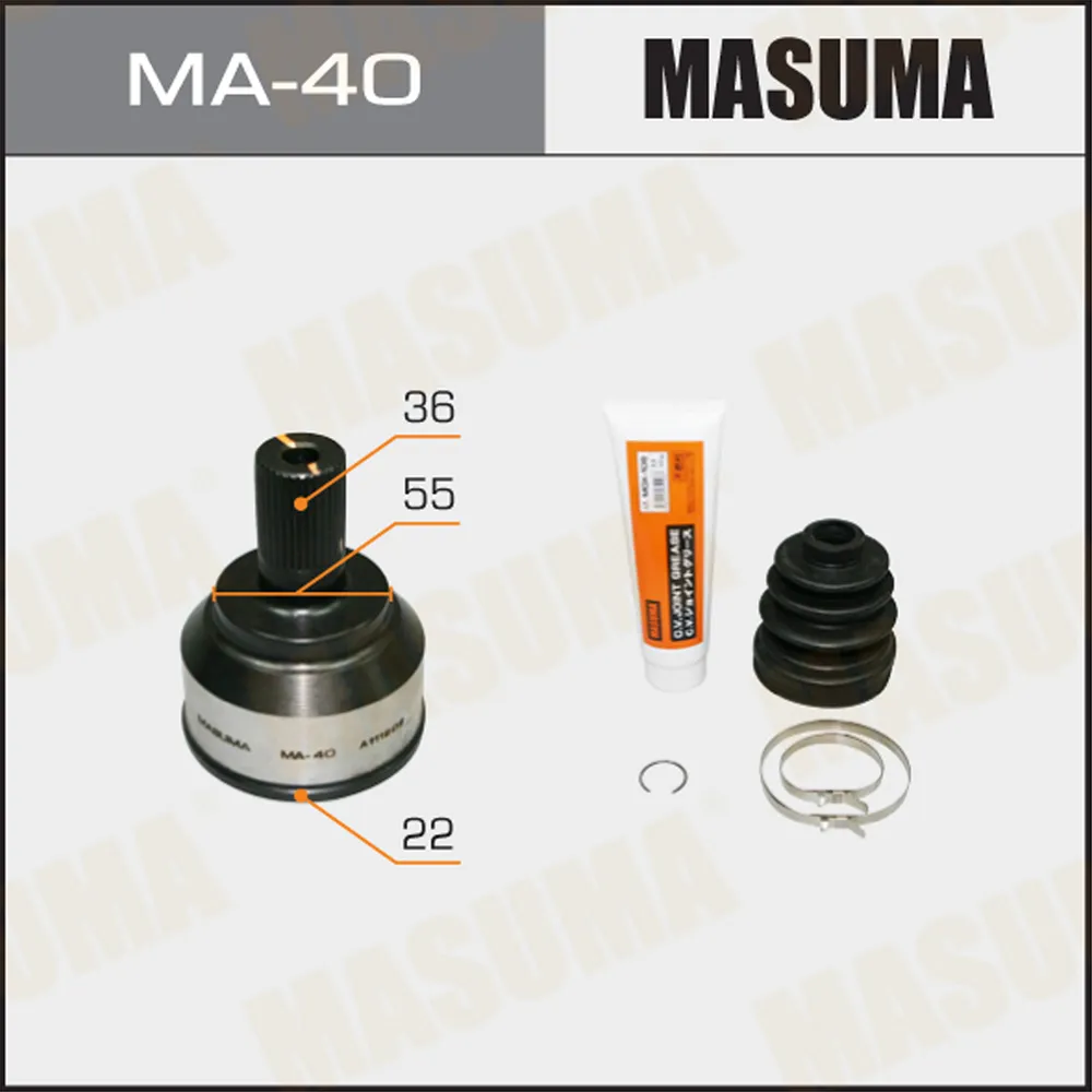 ШРУС MASUMA MA-40