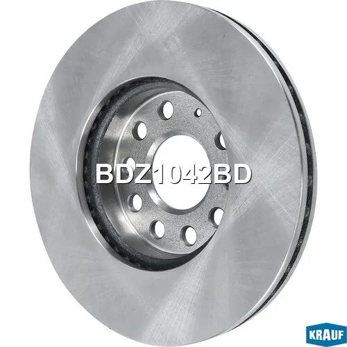 Диск тормозной передний KRAUF BDZ1042BD