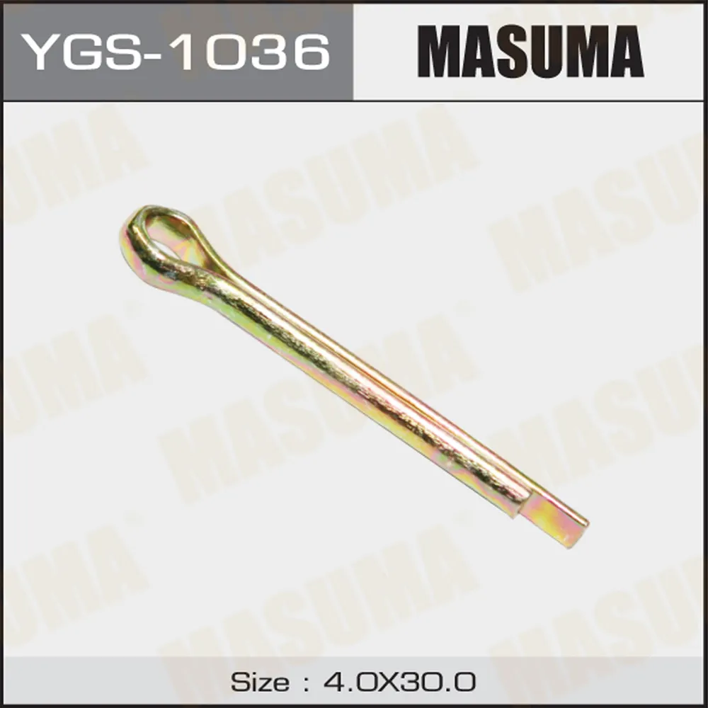 Шплинт MASUMA 4x30mm MASUMA YGS1036