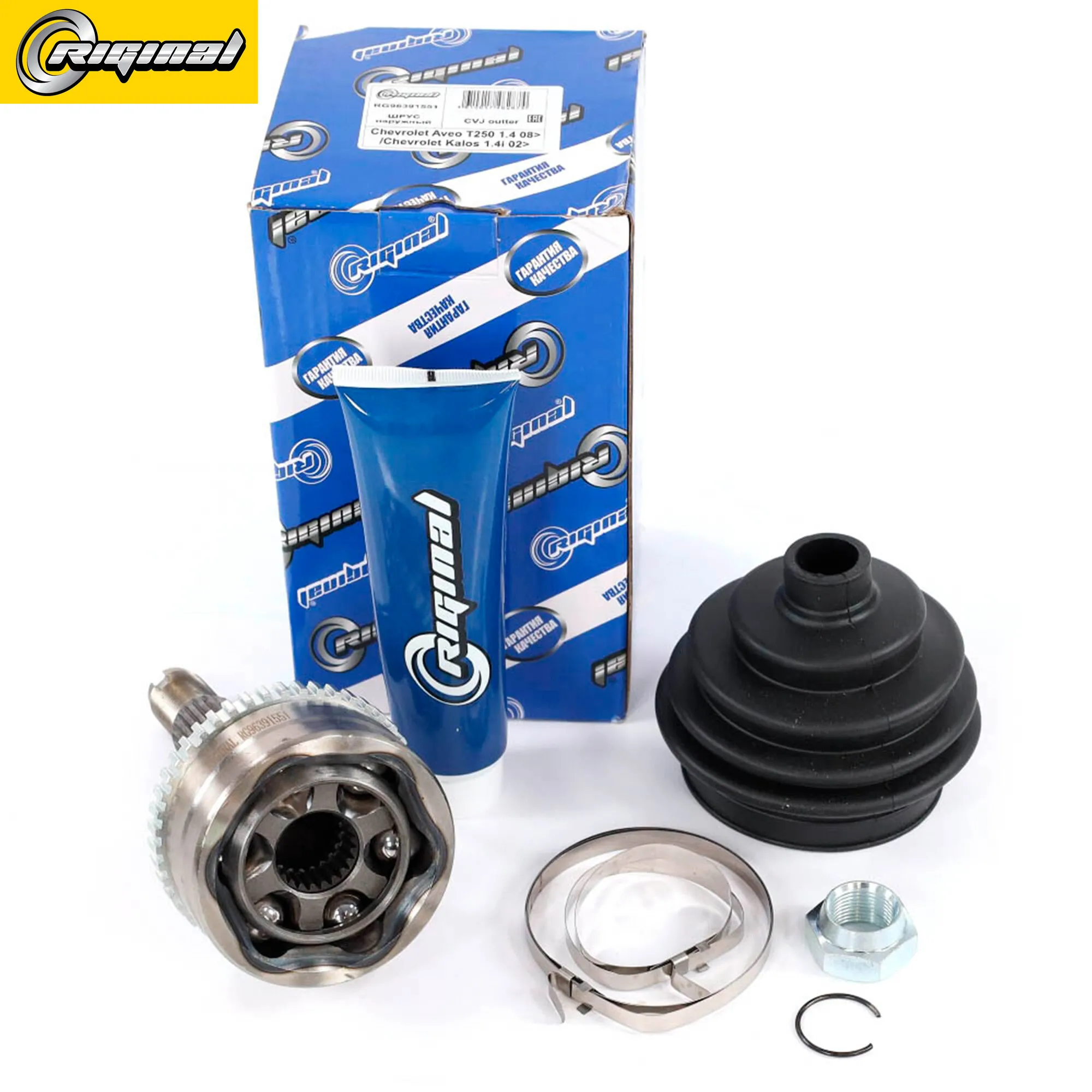 Шрус наружный Chevrolet Aveo T250 1.4 08>/Chevrolet Kalos 1.4i 02> Riginal RG96391551