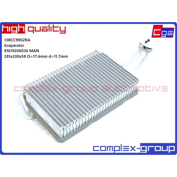 Испаритель 81619206036 CGA 13RCC9902RA