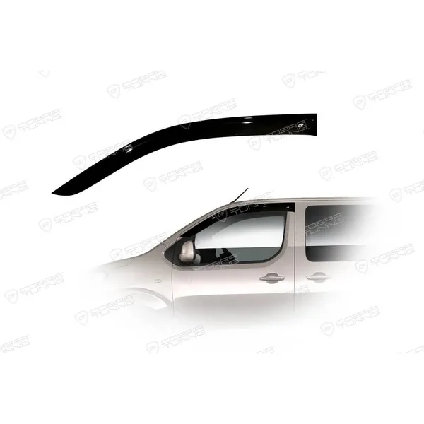 Дефлектора на окна Citroen SpaceTourer 2017/Peugeot Traveller 2017EuroStandard деф.окон Cobra Tuning CE42917