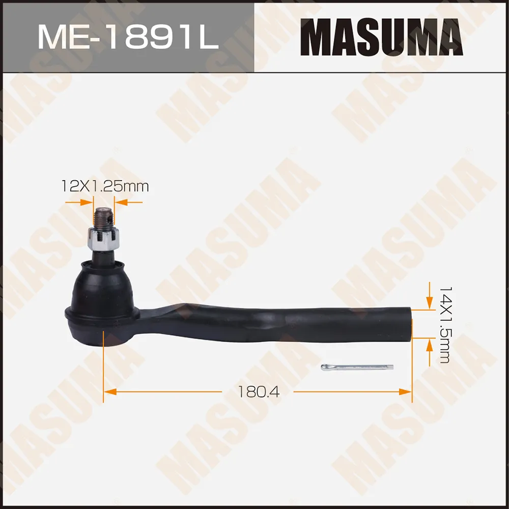 Наконечник рулевой тяги MASUMA DEMIO MAZDA 3 DJ5FS BM LH MASUMA ME1891L
