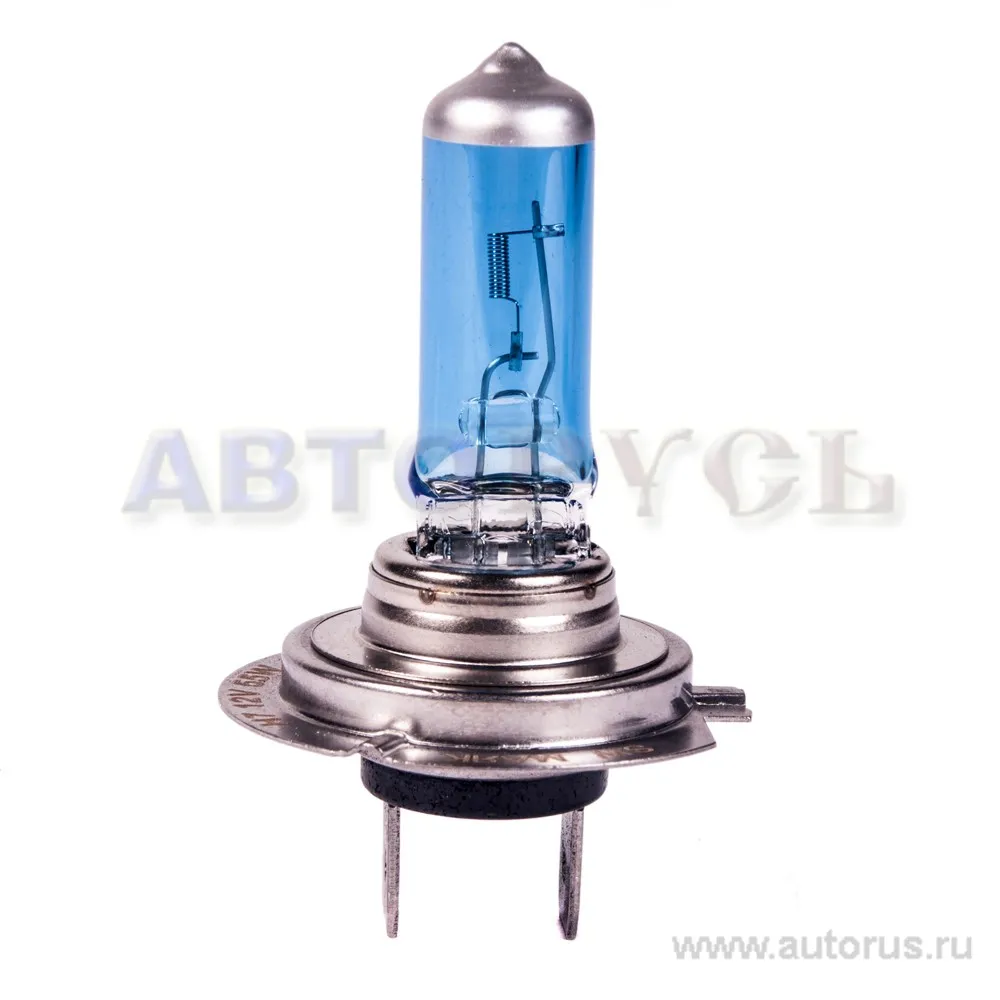 Лампа 12V H7 55W PX26d Маяк SUPER WHITE 1 шт. картон 52720SW