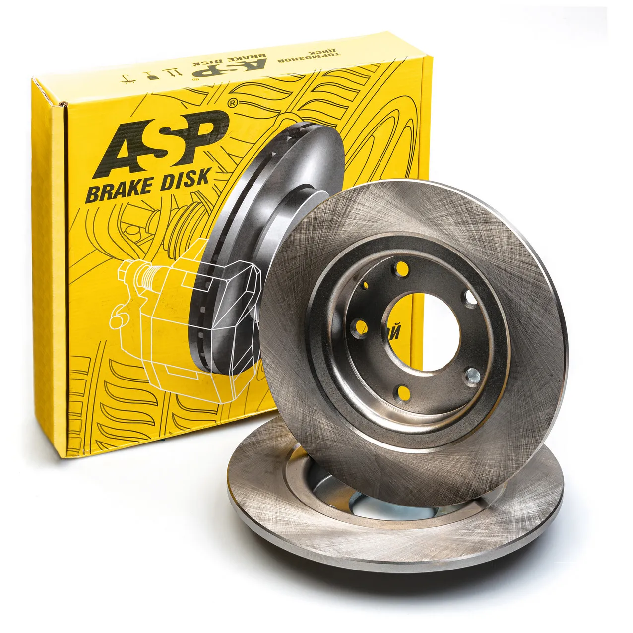 Диск тормозной задний невентилируемый MAZDA 6(GJ) 12> D= ASP 350204