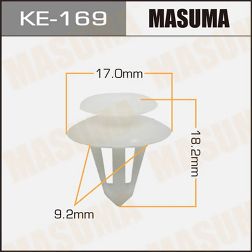 Клипса универс. OPEL Astra F MASUMA KE-169