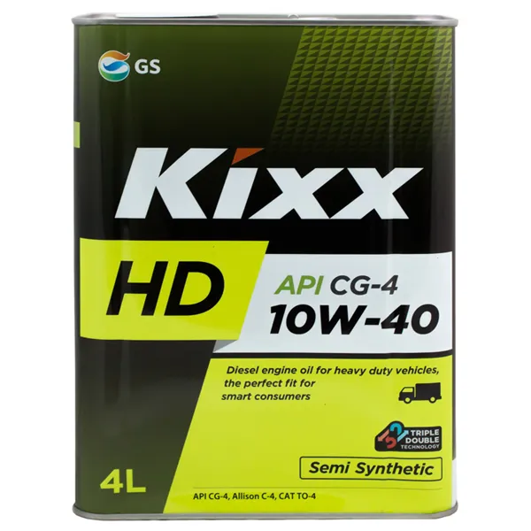 Масло моторное KIXX HD 10W-40 полусинтетическое 4 л L525544TE1