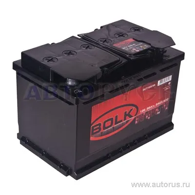 Аккумулятор BOLK Standart 66 А/ч обратный R+ 277x175x190 L3 EN 540 А