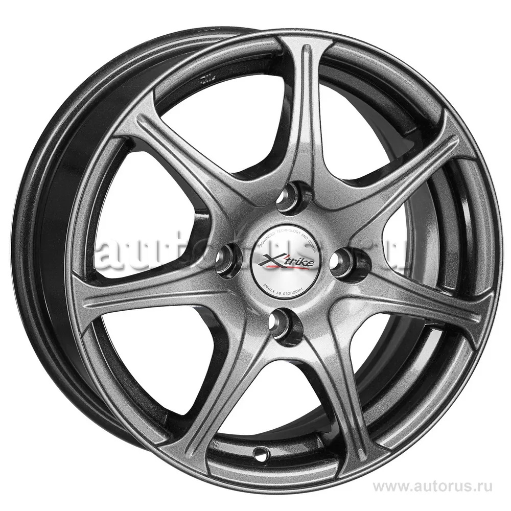 Диск литой R14 6J 4x114.3/66.1 ET38 X-trike X-110 HSB 5803