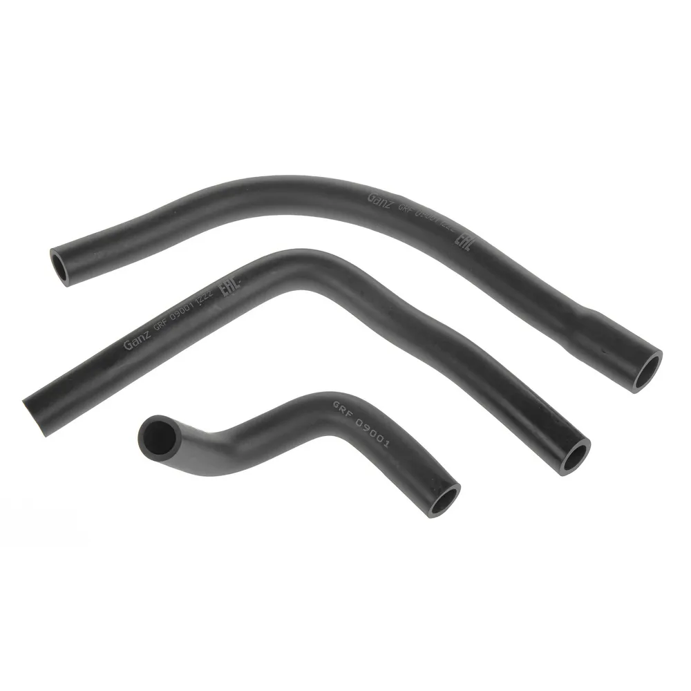 Патрубки отопителя (печки) EPDM с хом. (3шт.) для ВАЗ 1111 OKA GANZ GRF09001