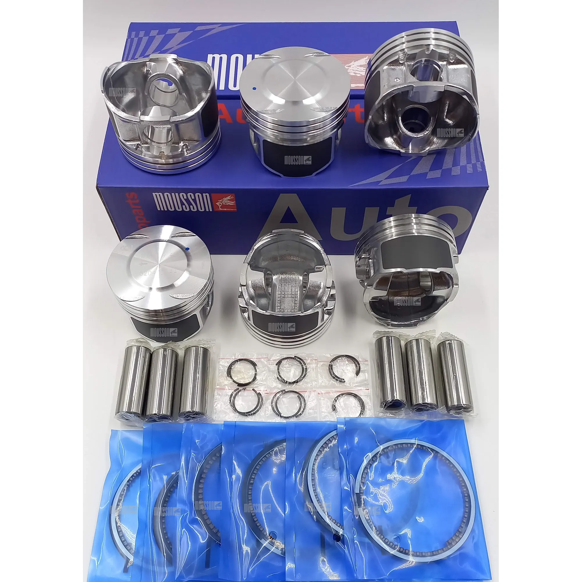 Поршень кольца комплект Ford 2,5L на 1 цилиндр MOUSSON SPRLCBDSTD