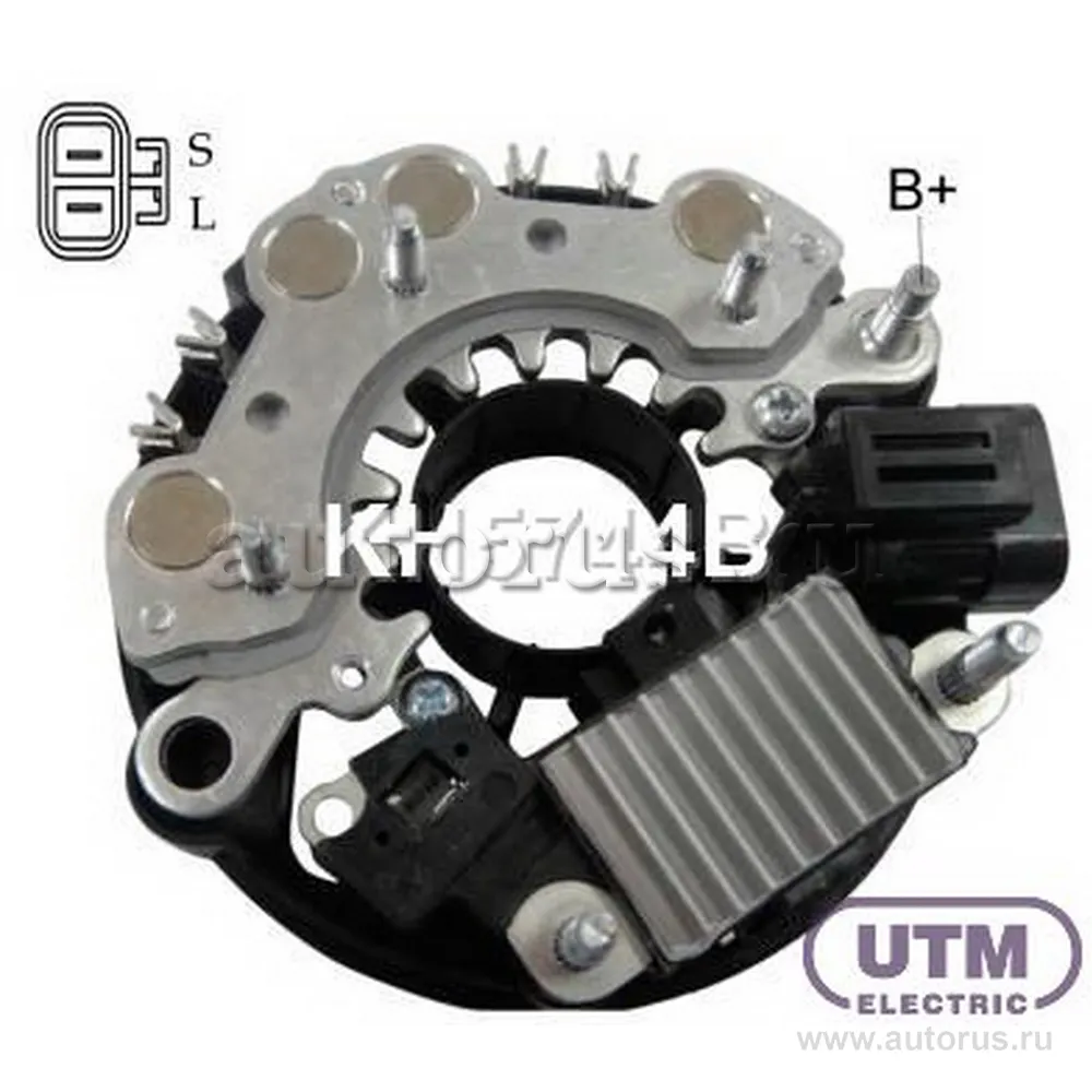 Регулятор+диодный мост генератора UTM KH5744B