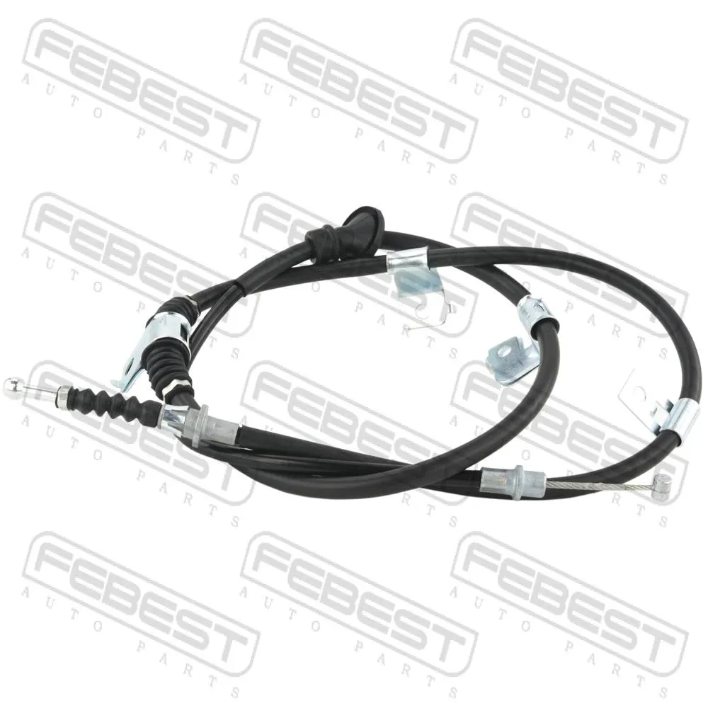 Трос ручного тормоза R MITSUBISHI OUTLANDER GF0 2012.04- [EUR] FEBEST 04100-GF4WDRH