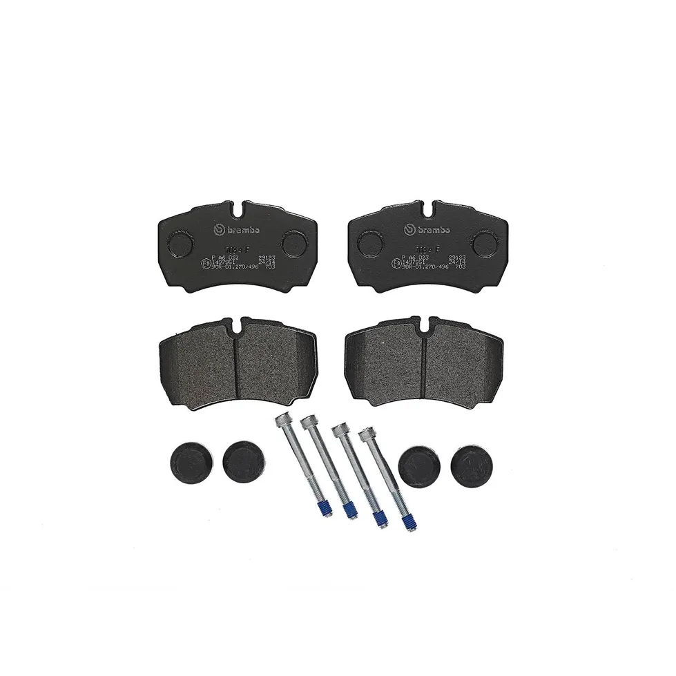 Колодки тормозные дисковые задн, IVECO DAILY III 29 L 10/29 L 11/29 L 12/29 L 13/29 L 14/29 L 9/35 C BREMBO PA6023
