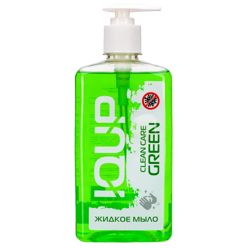 Мыло жидкое IQUP Clean Care Luxe помпа-дозатор ПЭТ 0,5л 1573495