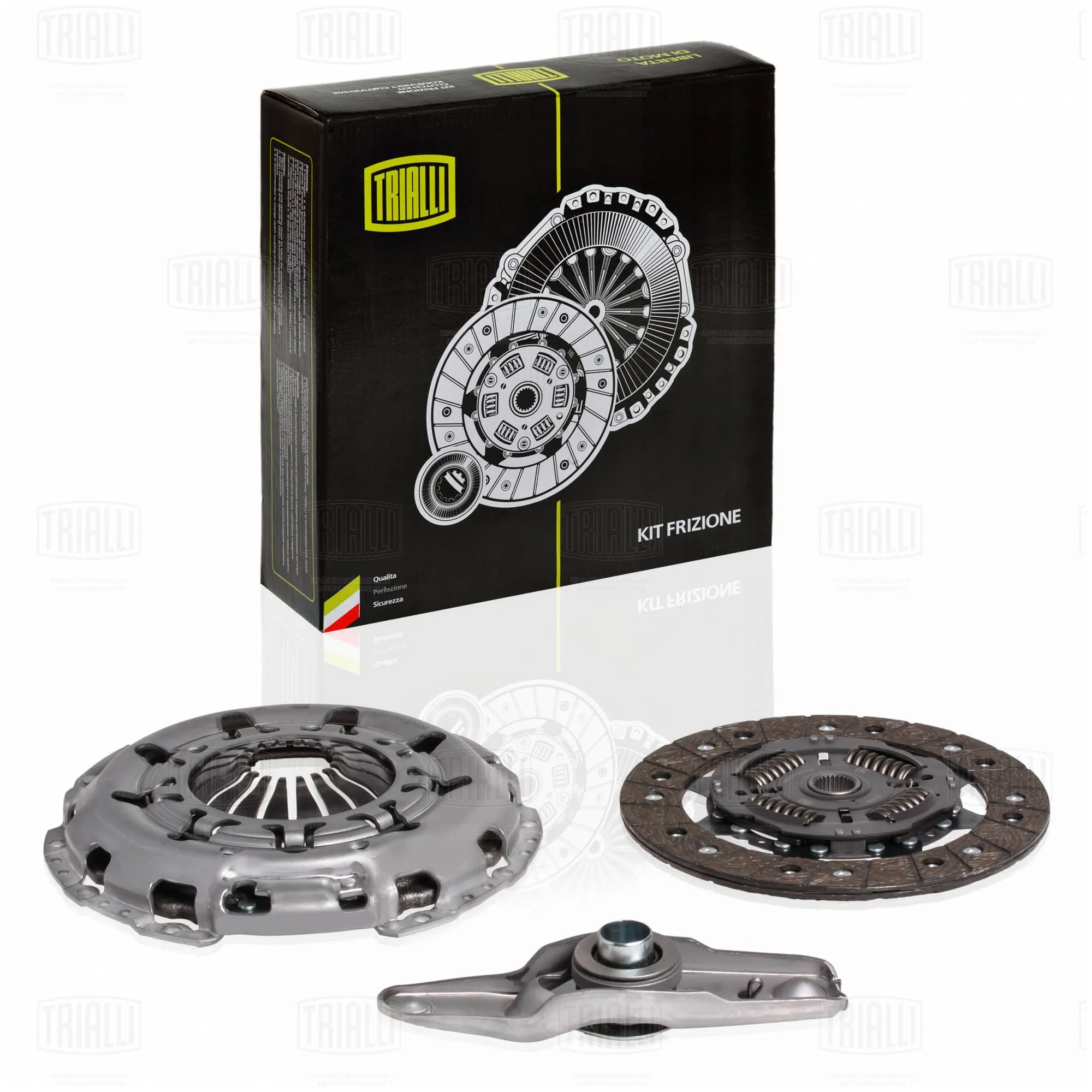 Сцепление в сборе для а/м Skoda Fabia (07-) 1.4i (с вилкой и муфтой) TRIALLI FR 1819