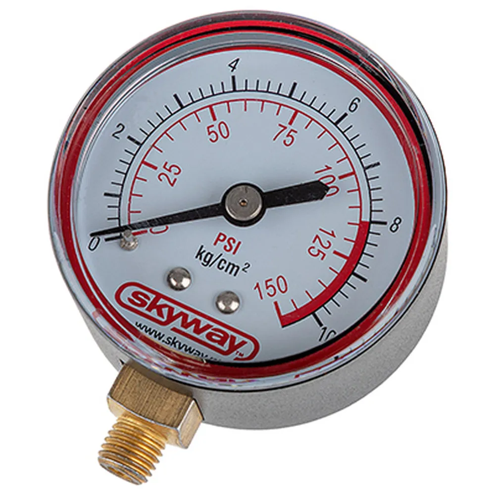 Манометр для компрессора в метал. корпусе 10,2 АТМ